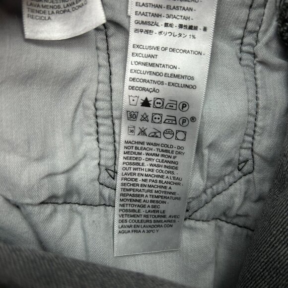 Levi's 501 Premium Original Fit Cut Off Shorts Women's Size 26 Button Fly Denim - Picture 8 of 13